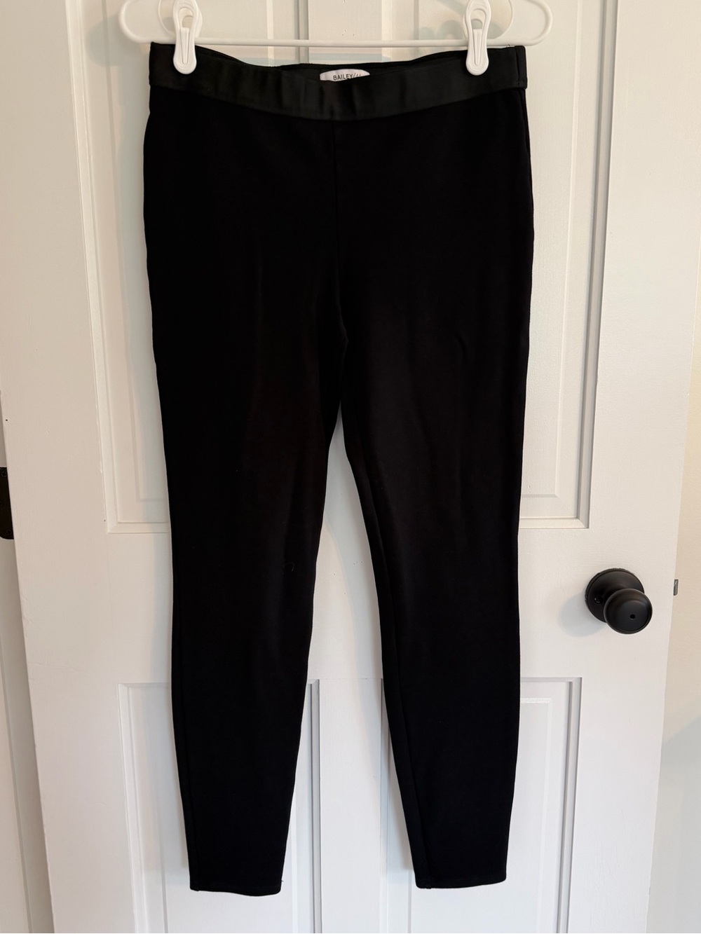 Bailey 44 Pfeifer Black Pull-On Skinny Pants Leggings Size Large